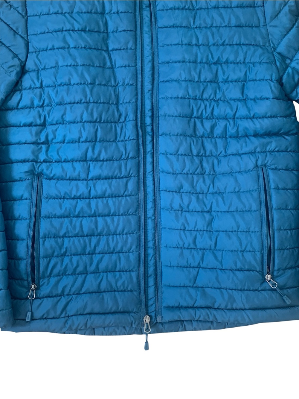 Eddie Bauer Men’s Small Packable Blue Puffer Jacket Lightweight Quilted  Coat - Picture 2 of 8